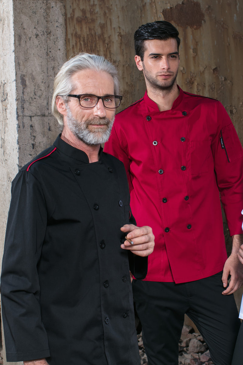 Chinese Style Collar Classic Chef Coats (U127D)