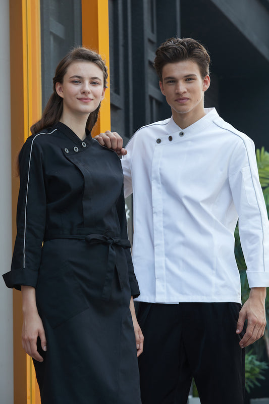 Unisex Long Sleeve Chef Jackets (MU101D/MU101C)