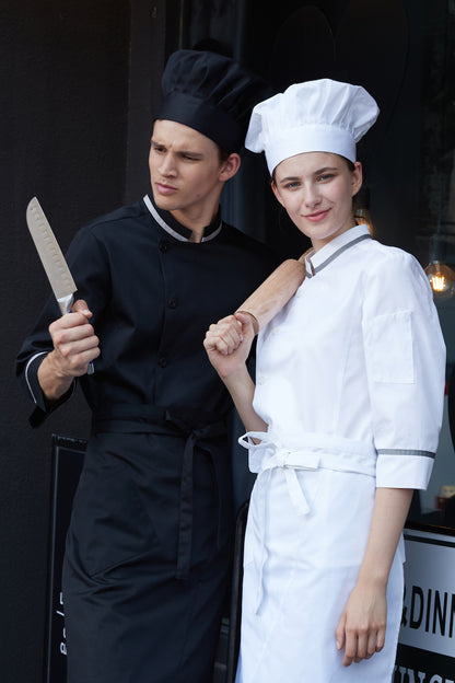 Unisex Single Breasted Chef Coats (MU105C)