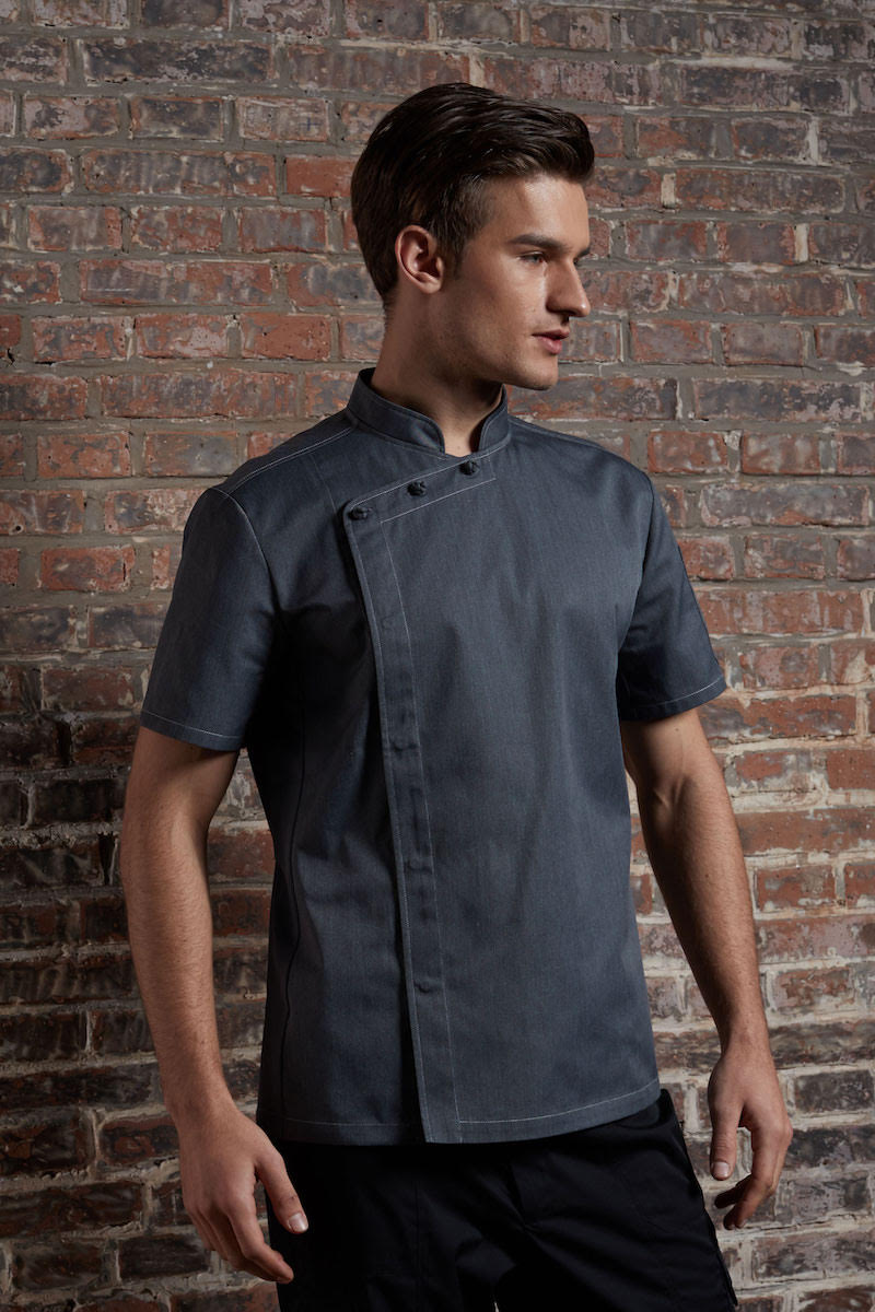 Unisex Chef Jackets With Chinese Buttons (CU1107D)