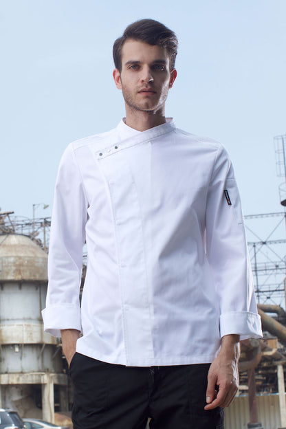 Unisex Stylish Long Sleeve Chef Jackets (U151C)