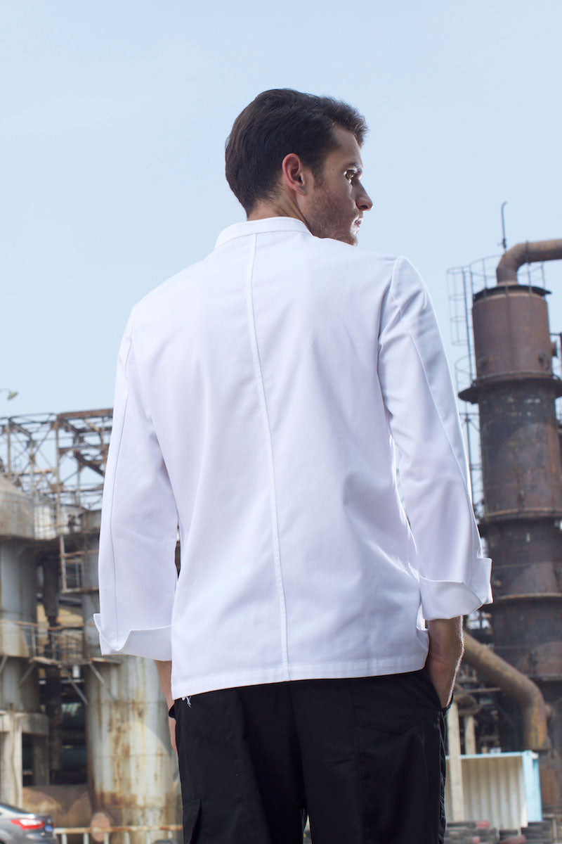 Unisex Stylish Long Sleeve Chef Jackets (U151C)