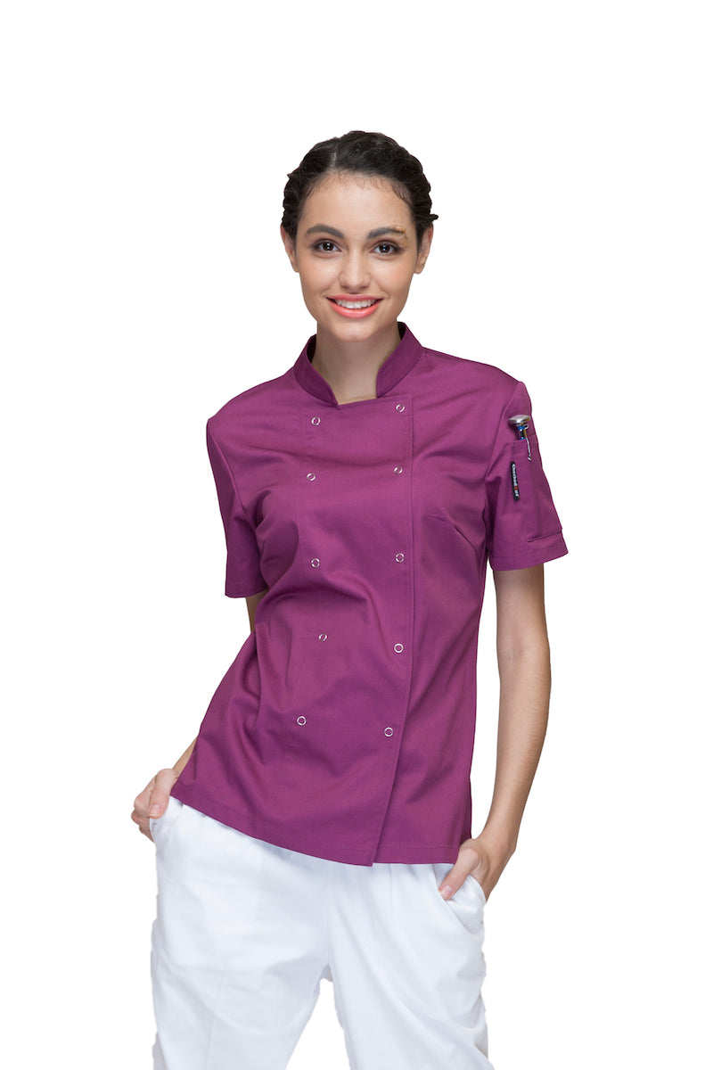 Women's Fitted Chef Coats (W104D)