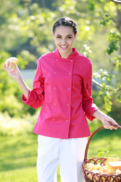 Women's Fitted Chef Coats (W104C)