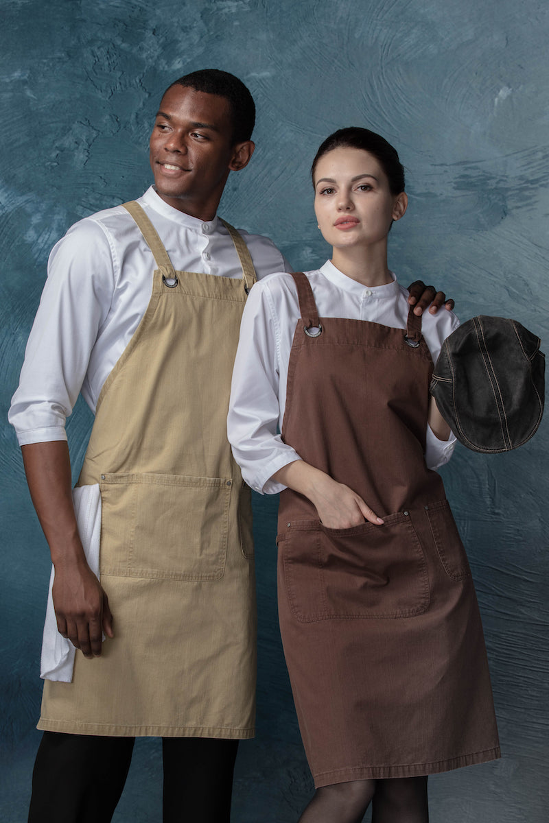 Unisex Rustic Rugged Crossed Back Apron (CU382S)