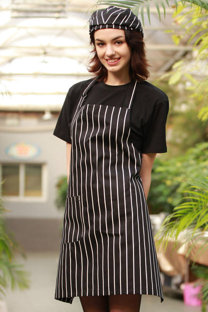 Unisex Printed Bib Aprons (U304S)