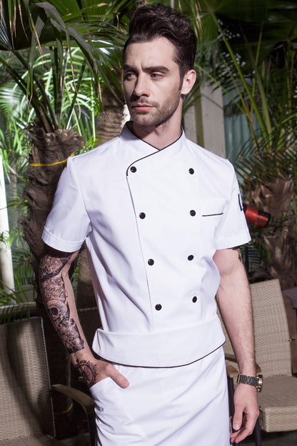 Unisex Double Breasted Chef Coat (U157D)