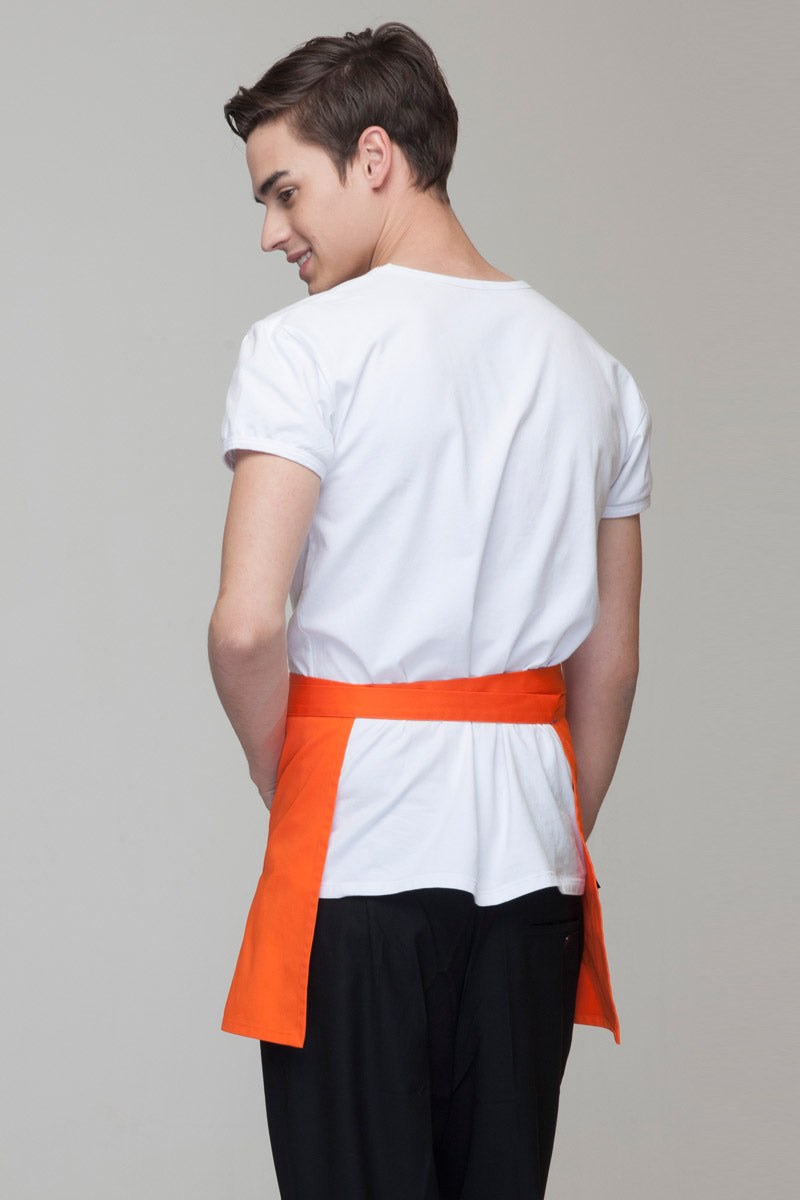 Unisex Split Panel Waist Apron with Pockets (U318S)