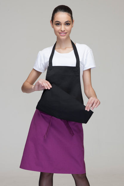 Unisex Two Piece Bib and Waist Apron (U328S)