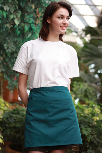 Unisex Short Waist Apron with Pockets (U320S)