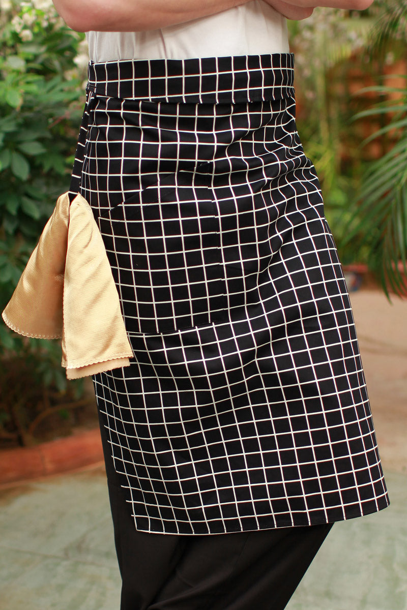 Unisex Printed Waist Apron with Pocket (U306S)