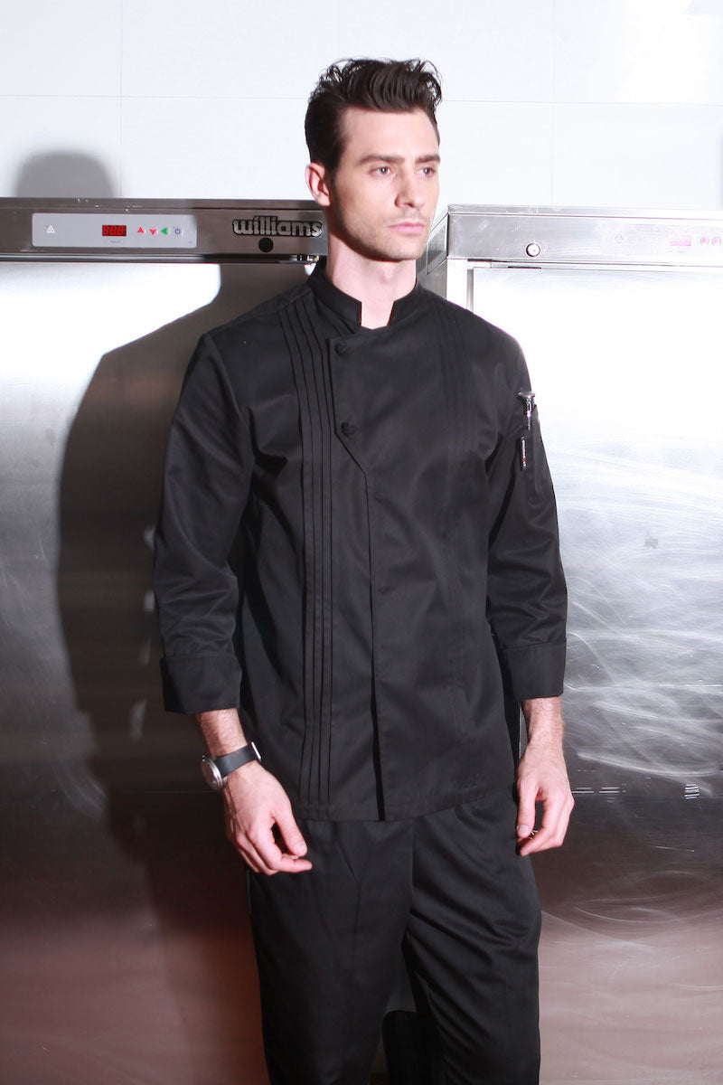 Unisex Chef Coats With Chinese Buttons (U154C)