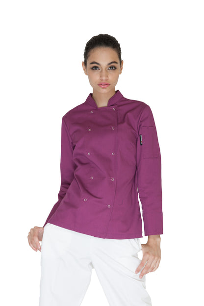 Women's Fitted Chef Coats (W104C)