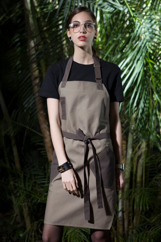 Unisex Canvas Apron With Side Pockets (U3061C)