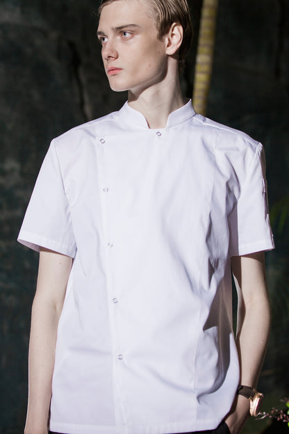 Classic Unisex Chef Jacket With Press Buttons (U178D)