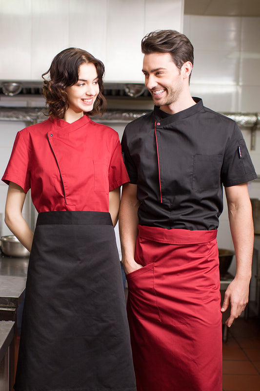 Unisex Short Sleeve Chef Jackets (U110D)