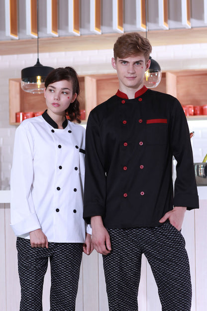 Unisex Long Sleeve Chef Coats (MU125C)