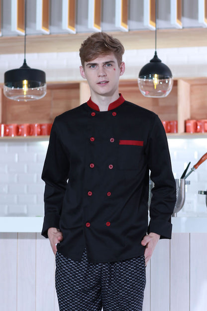 Unisex Long Sleeve Chef Coats (MU125C)