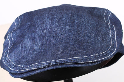 Denim Fabric Flat Chef Hat (U408S)