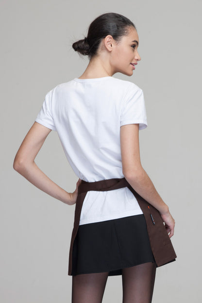 Unisex Split Panel Waist Apron with Pockets (U318S)