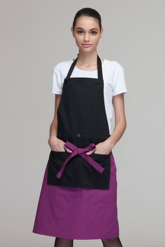 Unisex Two Piece Bib and Waist Apron (U328S)