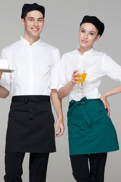 Unisex Solid Color Short Aprons (U301S)