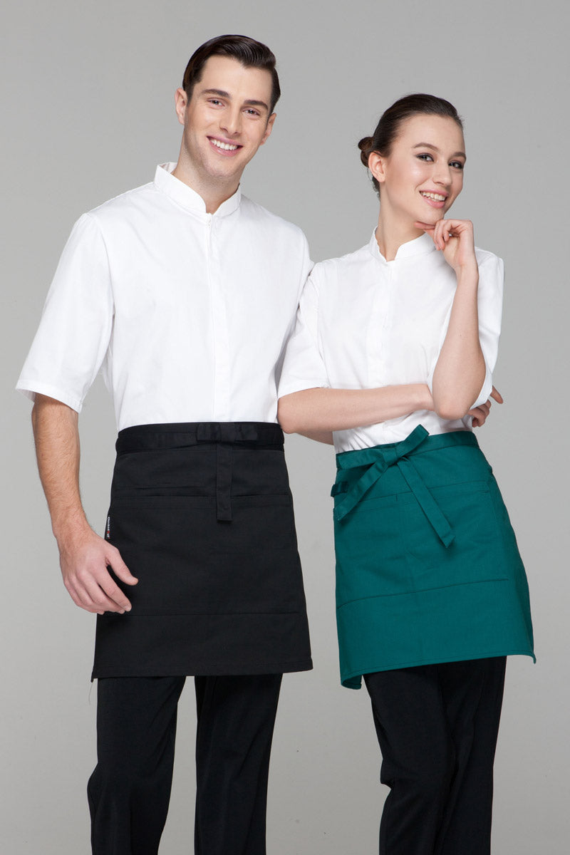 Unisex Short Waist Apron with Pockets (U320S)