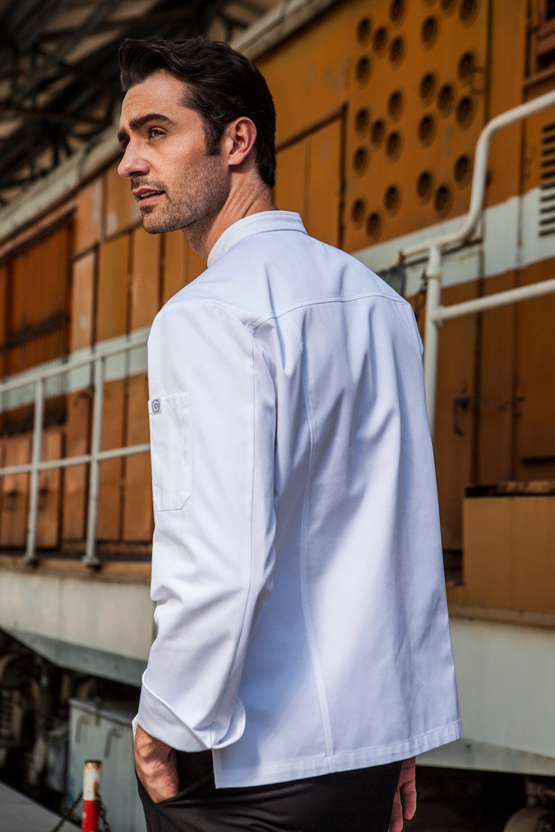 Unisex Chef Jackets With Chinese Buttons (CU1107C)